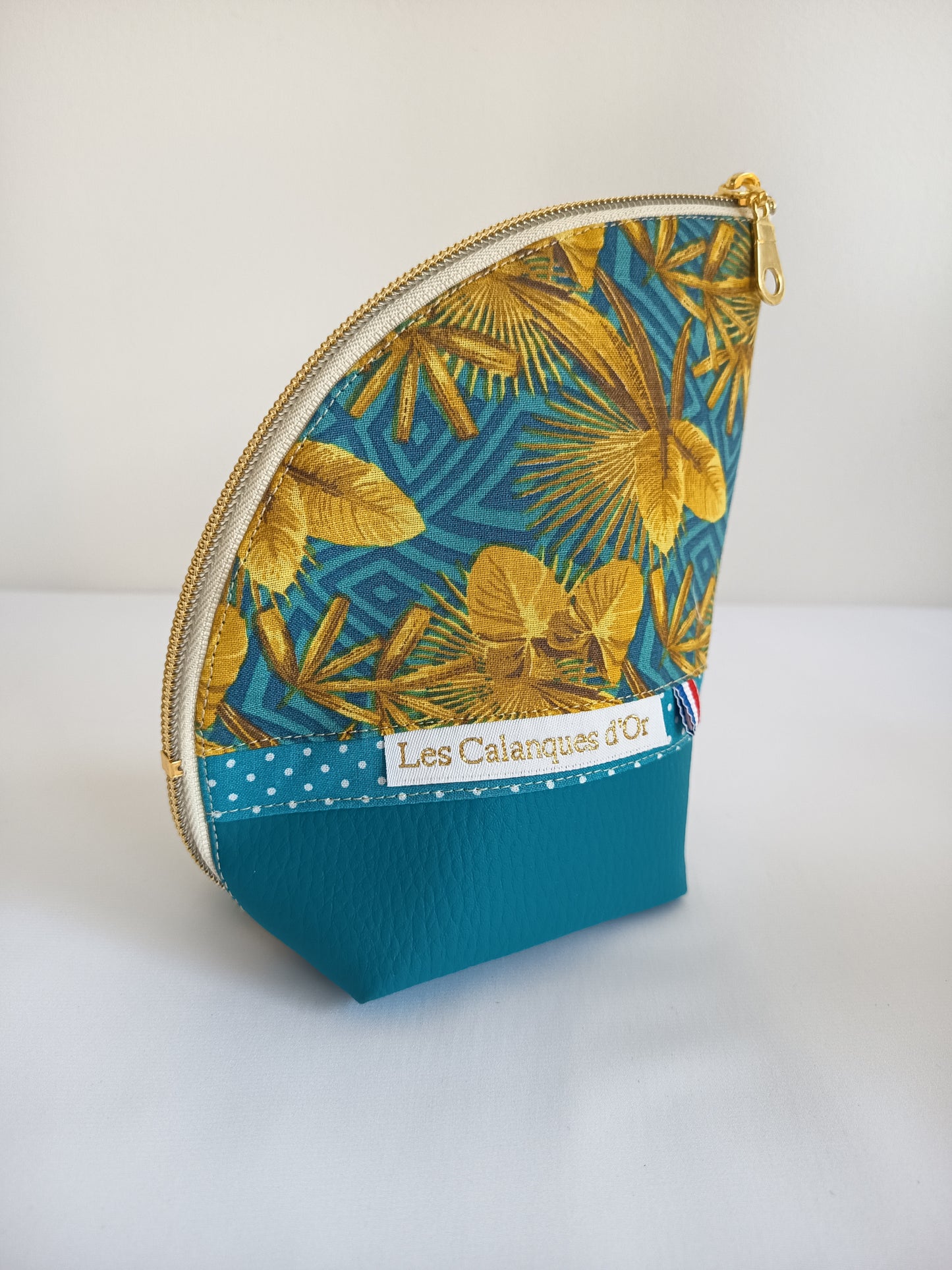 Trousse pot OR BLEU DES CALANQUES