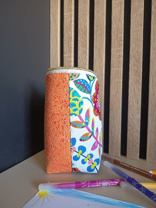 Trousse Pot Xl BOHÈME ORANGÉ