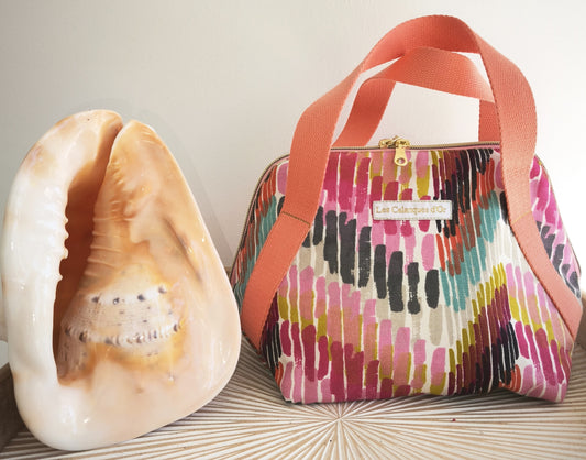 Trousse de toilette Trapèze AQUARELLE