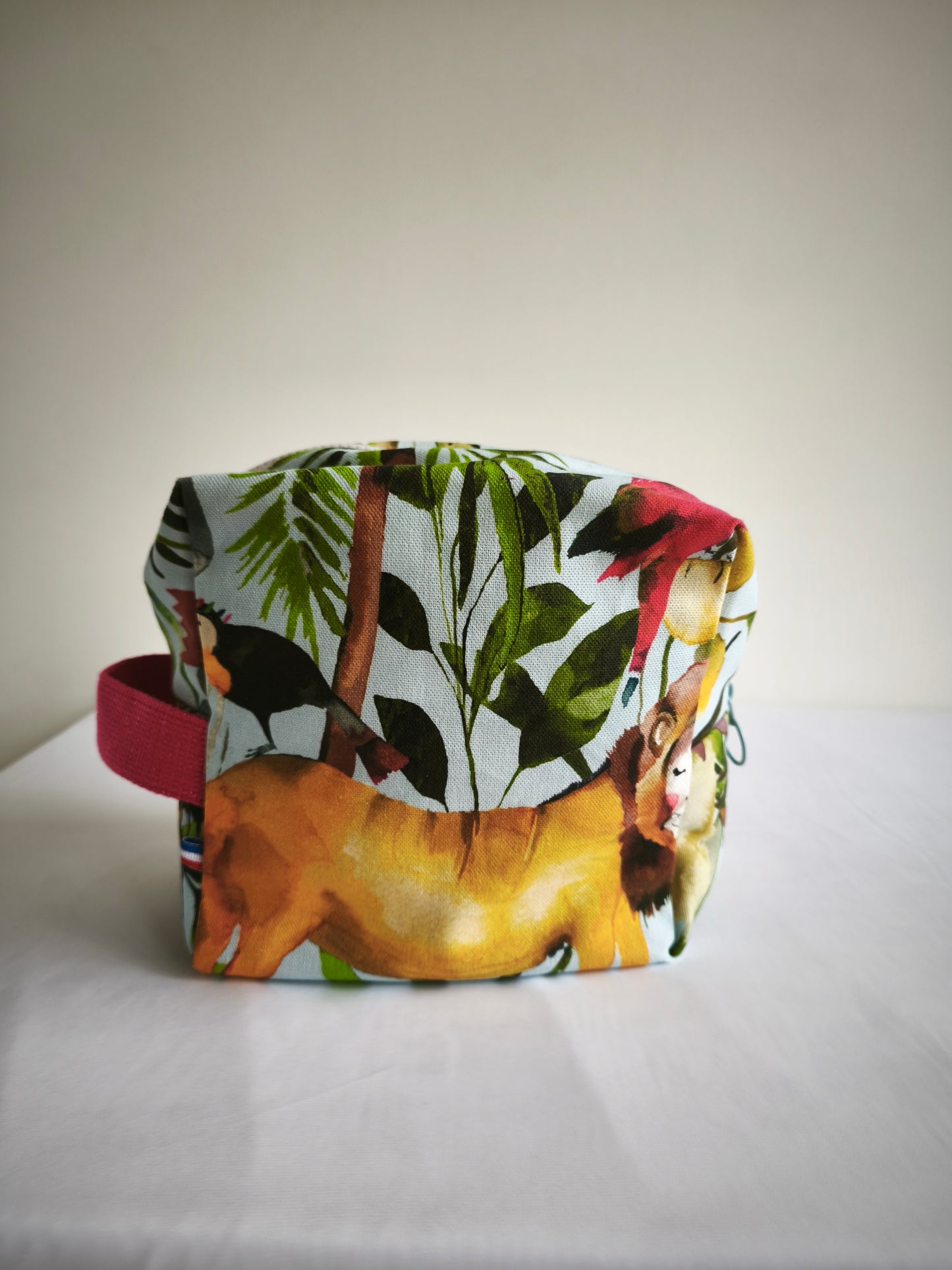 Trousse de toilette FLAMANT-ROSE&LION