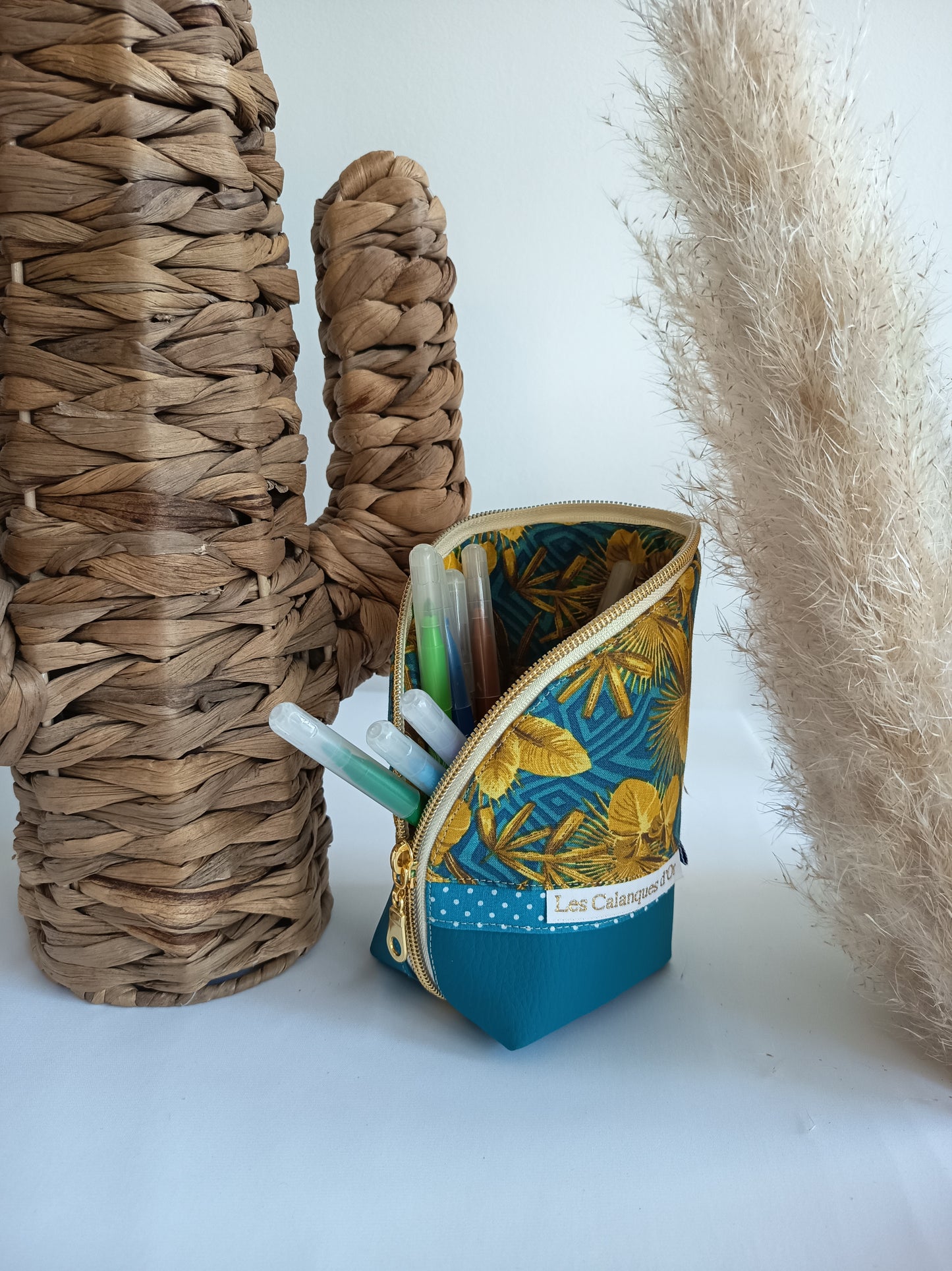 Trousse pot OR BLEU DES CALANQUES