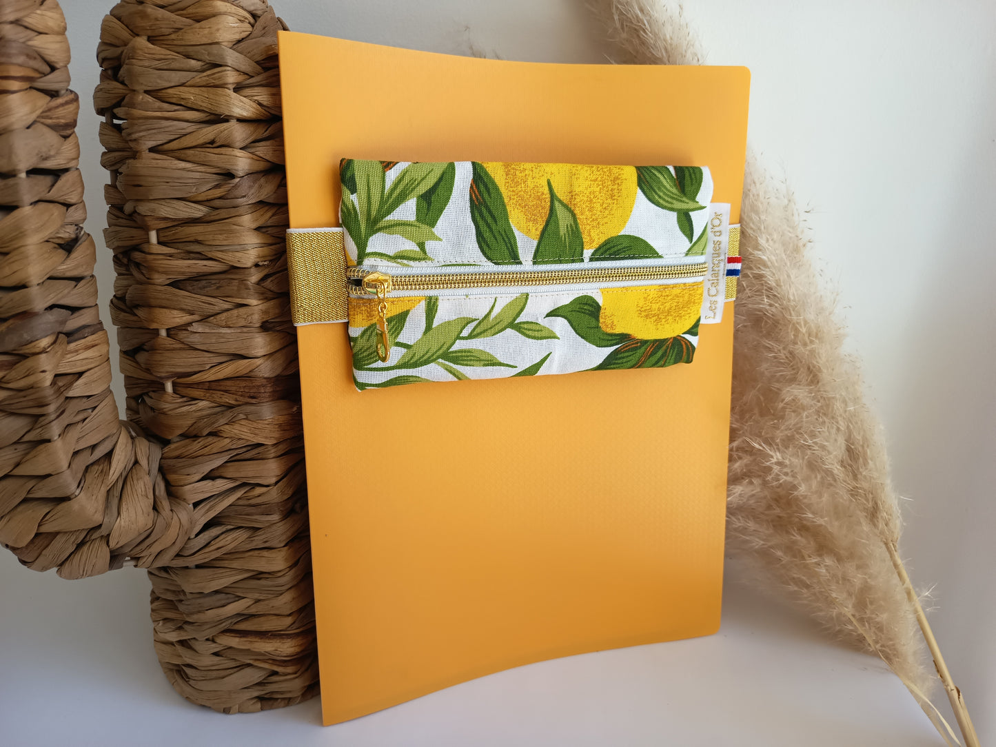 Trousse élastique CITRON