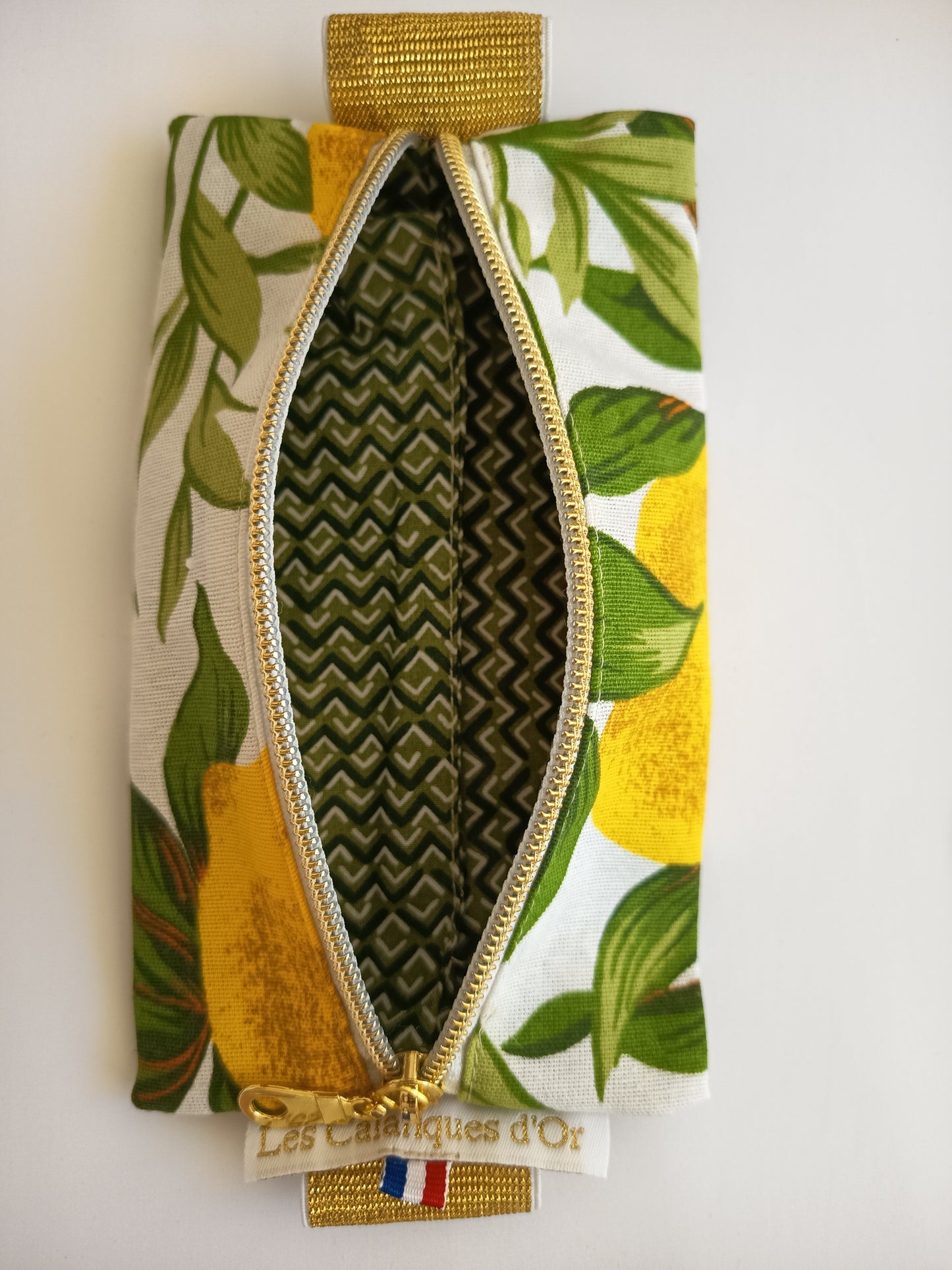 Trousse élastique CITRON