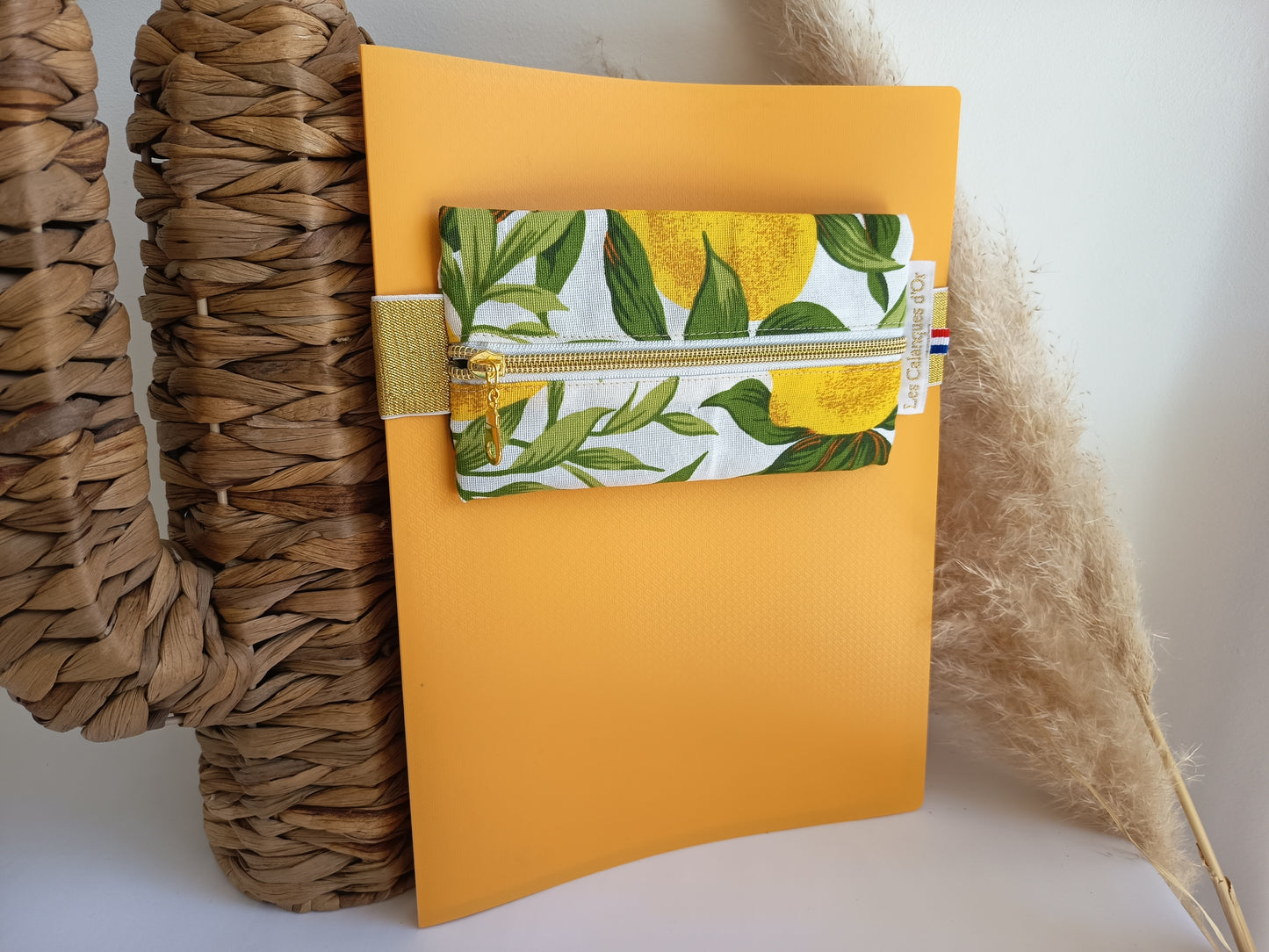 Trousse élastique CITRON