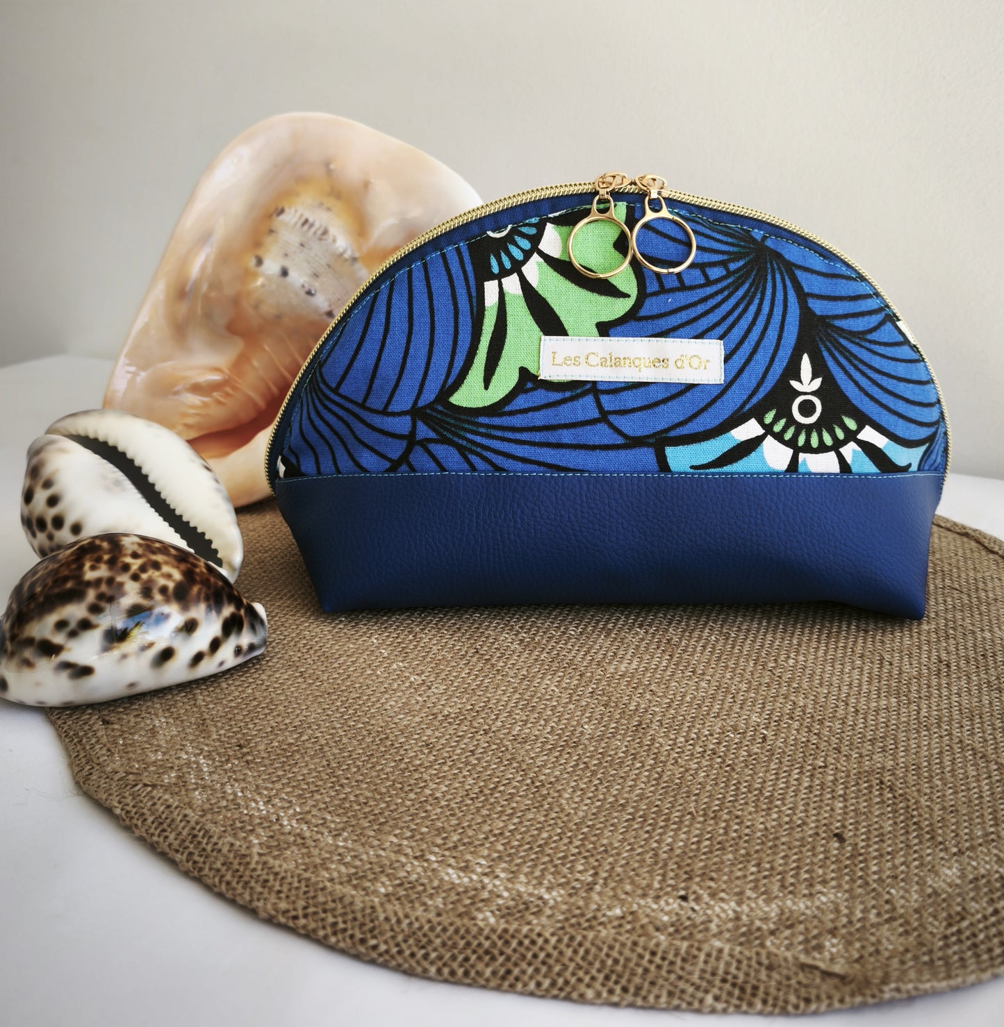Trousse de toilette Coquillage AZURINE